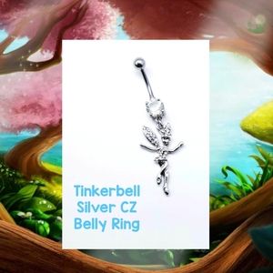 5/$10 | Tinkerbell Fairy Dangle Belly Ring